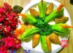 素鲍菜心的做法图解17