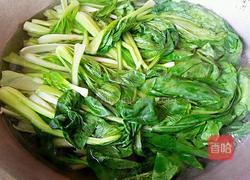 虾仁油菜的做法图解2