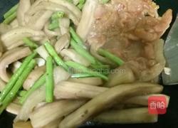 肉丝豆角炆茄子的做法图解5