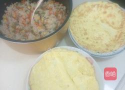 蛋包炒饭(小黄人)的做法图解3
