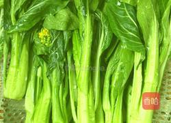 蒜蓉菜心的做法图解1