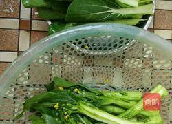 蒜蓉菜心的做法图解2