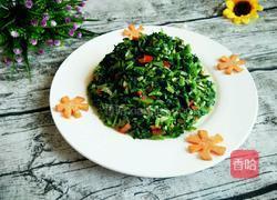 小炒萝卜叶的做法图解11