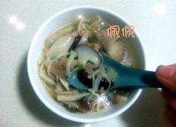 肉沫杂菇汤