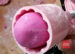 火龙果冰皮月饼的做法图解8