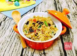 银鱼卤汁炒饭的做法图解12