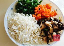 银鱼卤汁炒饭的做法图解3