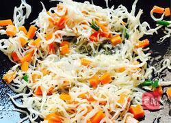 银鱼卤汁炒饭的做法图解7