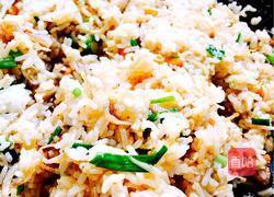 银鱼卤汁炒饭的做法图解11