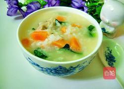 猪排骨胡萝卜蔬菜粥的做法图解6