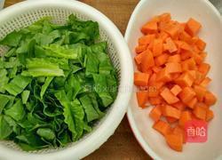 猪排骨胡萝卜蔬菜粥的做法图解2