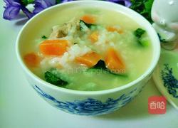 猪排骨胡萝卜蔬菜粥的做法图解5