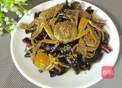 香辣醉毛蟹的做法图解12