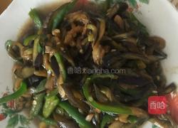 青椒茄子丝的做法图解6