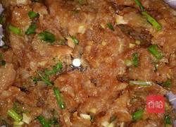 香葱肉饼的做法图解4