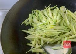 青南瓜丝的做法图解4