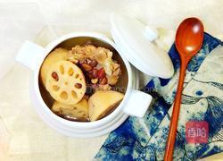 莲藕红豆骨头汤的做法图解10