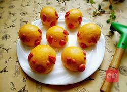 无水猪猪包的做法图解10