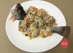 绣球鲈鱼的做法图解16