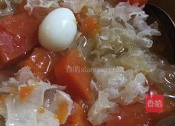 鹌鹑蛋木瓜西米银耳糖水的做法图解6