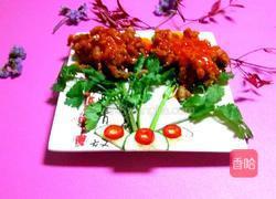 茄汁菊花肉的做法图解1