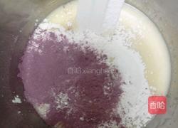 紫薯芝麻马芬的做法图解4