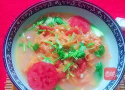 鸿运当头（番茄青菜面)的做法图解9