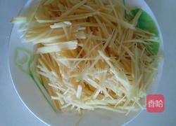 三丝抱豆的做法图解1