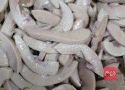 酸辣猪腰的做法图解3