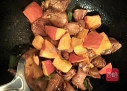 南瓜烩鸡腿的做法图解8