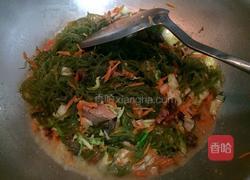 炒海发菜的做法图解3
