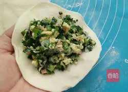 Illustration of how to make leek boxes 13