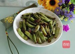 素烧豆角的做法图解5