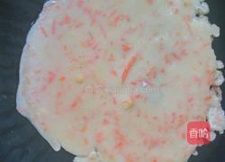胡萝卜丝鸡蛋饼的做法图解7