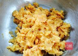 红薯五香芝麻烤饼的做法图解3