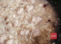蘑菇丸子汤(宝宝版)的做法图解11