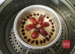 玉米面椰蓉蛋奶馅发糕的做法图解10