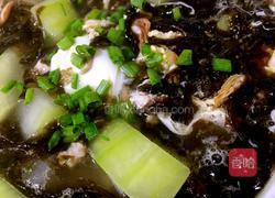 冬瓜紫菜虾皮蛋花汤的做法图解4