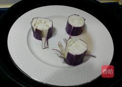 菊花茄子的做法图解3