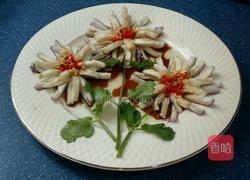 菊花茄子的做法图解6
