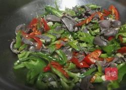 辣椒炒鸭肾的做法图解8