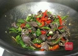 辣椒炒鸭肾的做法图解9