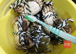 清蒸大闸蟹的做法图解1