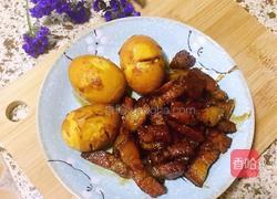 红烧肉焖蛋的做法图解8