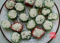 尖椒酿豆腐的做法图解5