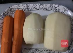 胡萝卜莲藕排骨汤的做法图解3