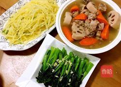胡萝卜莲藕排骨汤的做法图解9