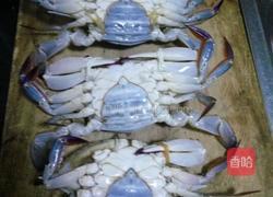 香辣梭子蟹炒年糕的做法图解1