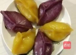 橄榄包（紫薯、红薯）的做法图解13