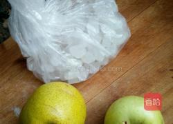 冰糖苹果白梨汁的做法图解1